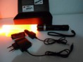 Lanterna Tática Tipo Swat Flashlight 15000 W C/ Sinalizador